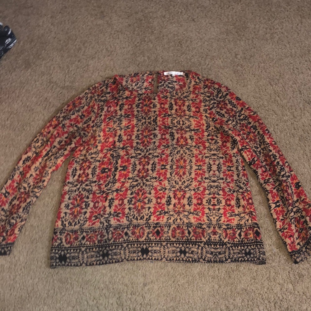 Floral Pattern Blouse